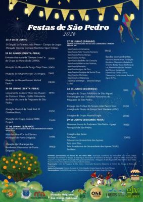 Apresenta&ccedil;&atilde;o do Cartaz das Festas de S&atilde;o Pedro 2026
