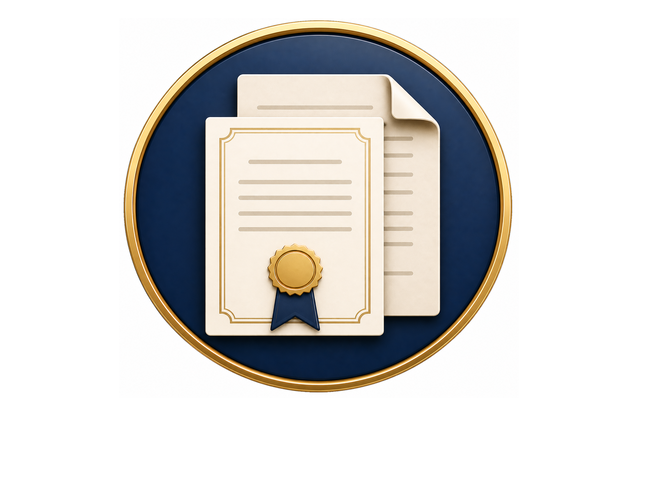 Certifica&ccedil;&atilde;o de documentos